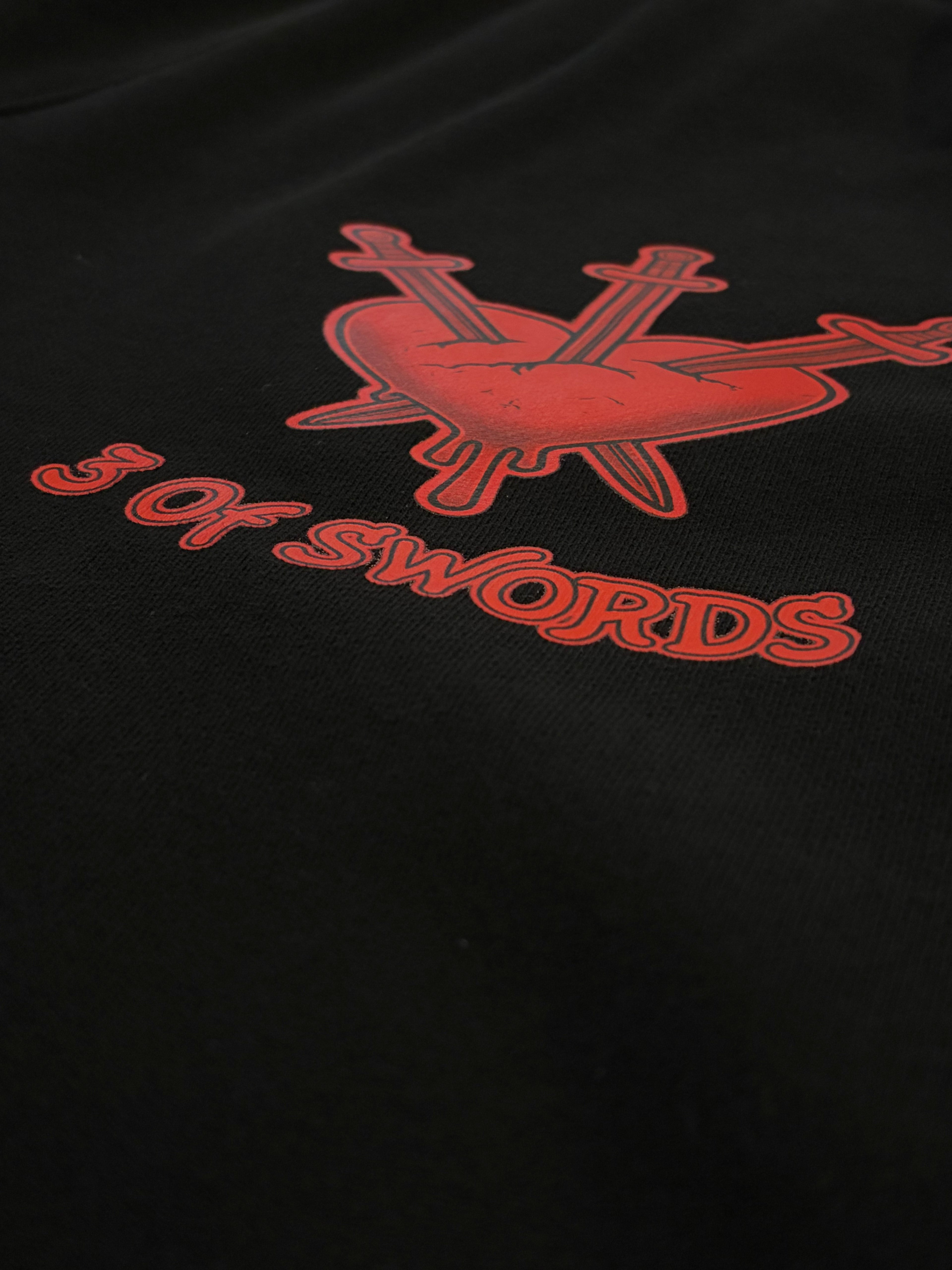 "3 OF SWORDS" Heavyweight Sweatpants